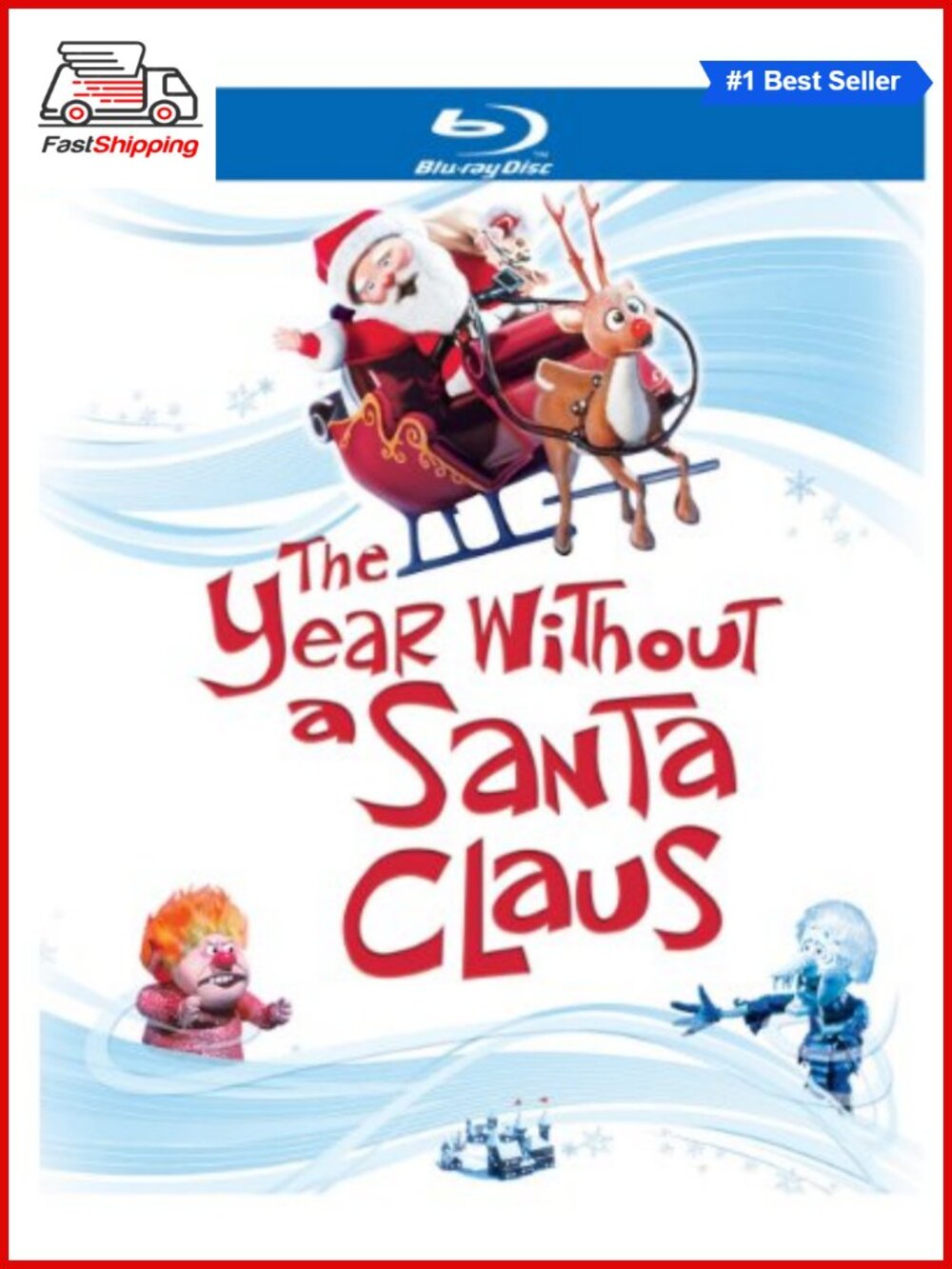 Classic Christmas Movie Blu-ray The Year Without a Santa Claus